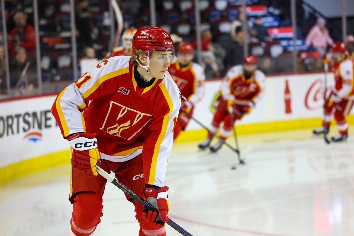 AHLWranglers's tweet photo. Here We Go 🔥 https://t.co/yADzkH3Yep