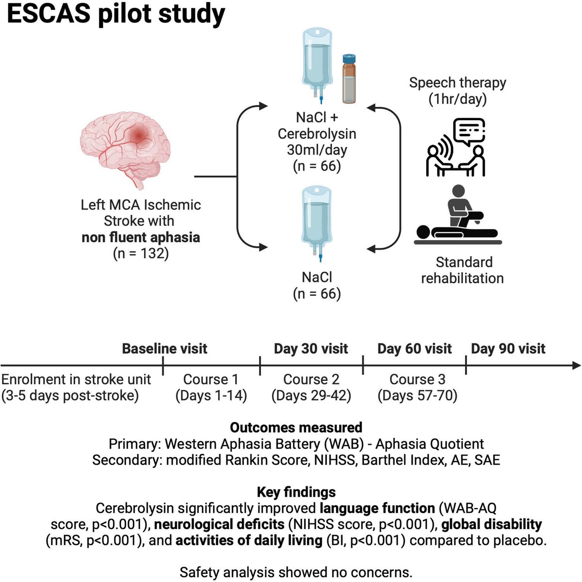 Stroke AHA/ASA (@strokeaha_asa) on Twitter photo #STROKE: The #ESCAS trial showed that cerebrolysin combined with speech and language therapy offers promising potential for enhancing recovery in poststroke aphasia. <a href="/michael_brainin/">Michael Brainin</a> #AHAJournals ahajrnls.org/4i2XBQE #STROKE: The #ESCAS trial showed that cerebrolysin combined with speech and language therapy offers promising potential for enhancing recovery in poststroke aphasia. <a href="/michael_brainin/">Michael Brainin</a> #AHAJournals ahajrnls.org/4i2XBQE