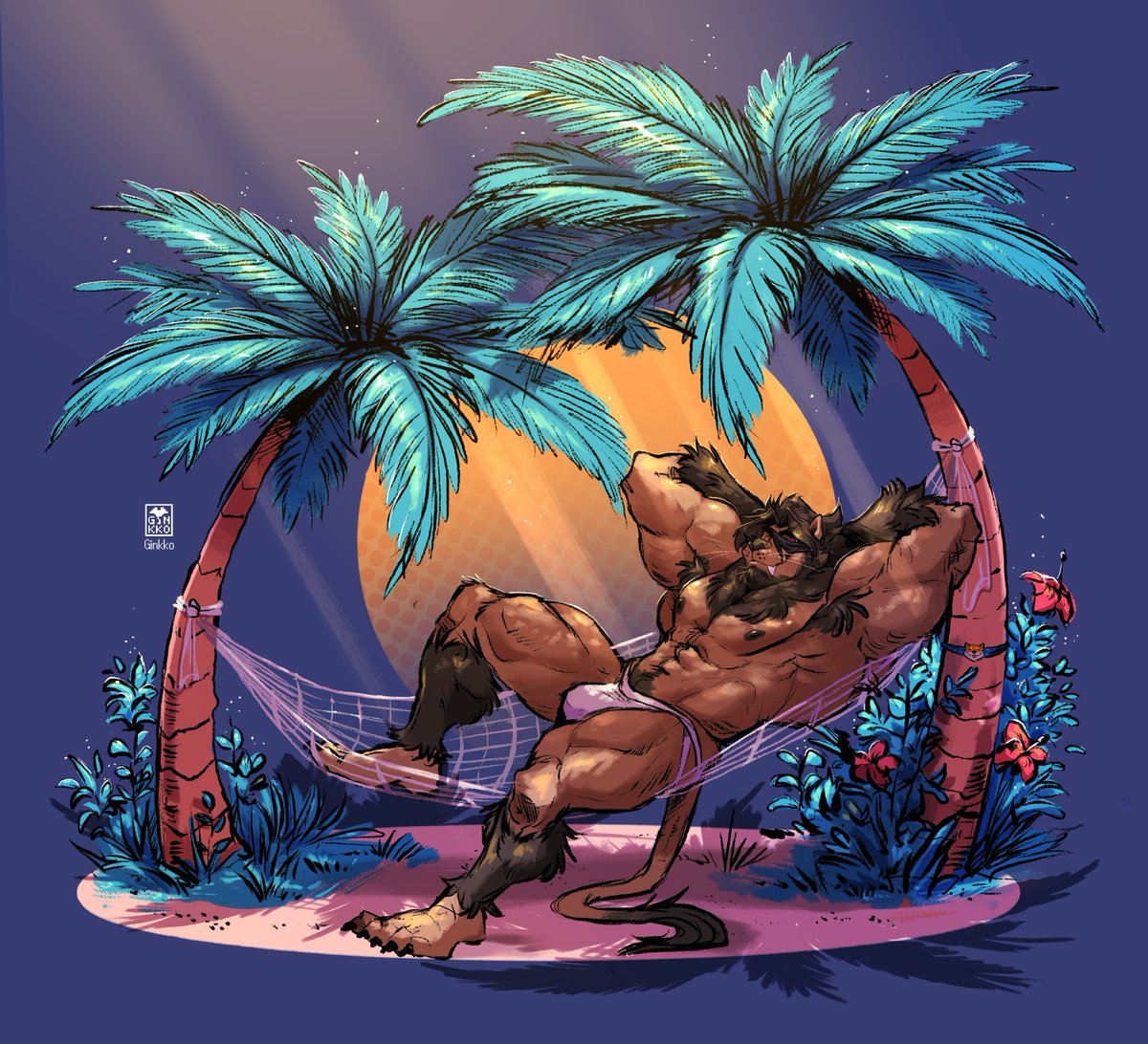 Commission for <a href="/Sancho_WHM/">sancho-xiv.bsky.social🏳️‍🌈</a> 
Thank you so much 💚