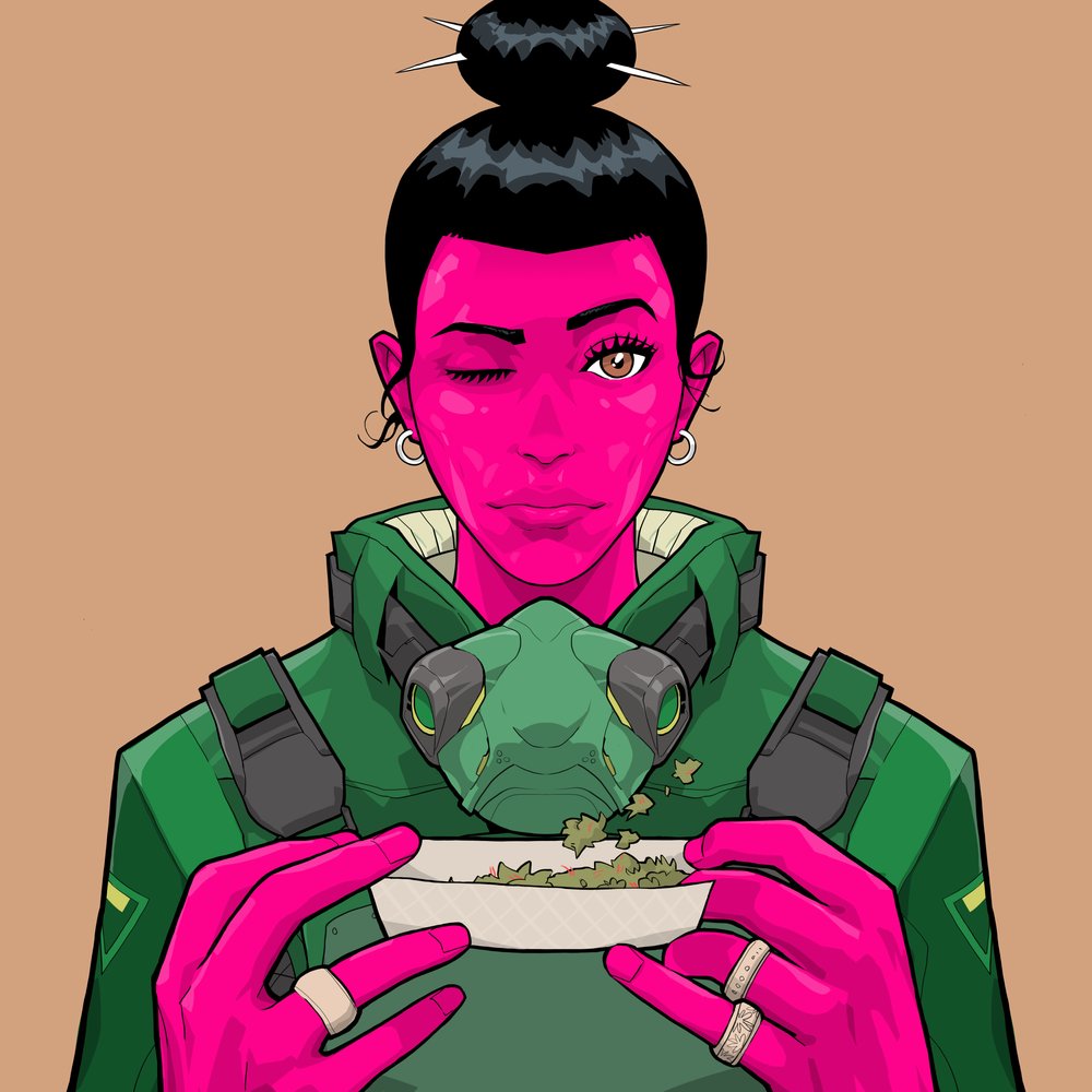 11 down, 35 to go... 

Strong believer in these, and the art is doing nothing to dissuade me. 

Attention to detail in everything from the avatars, to the tech, to the tokenomics. 

<a href="/SanSound3/">SAN Sound</a> slaps.