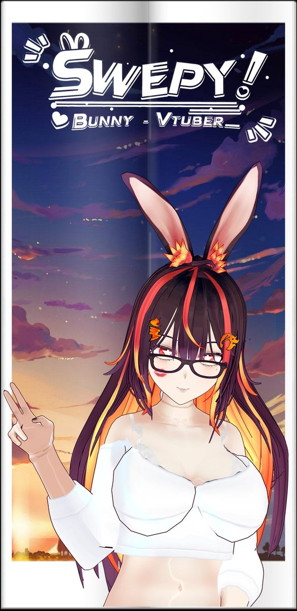 SweppyVT's tweet image. Holis Conejitos Pyon 🥕 que tal su tarde?? 💕💕