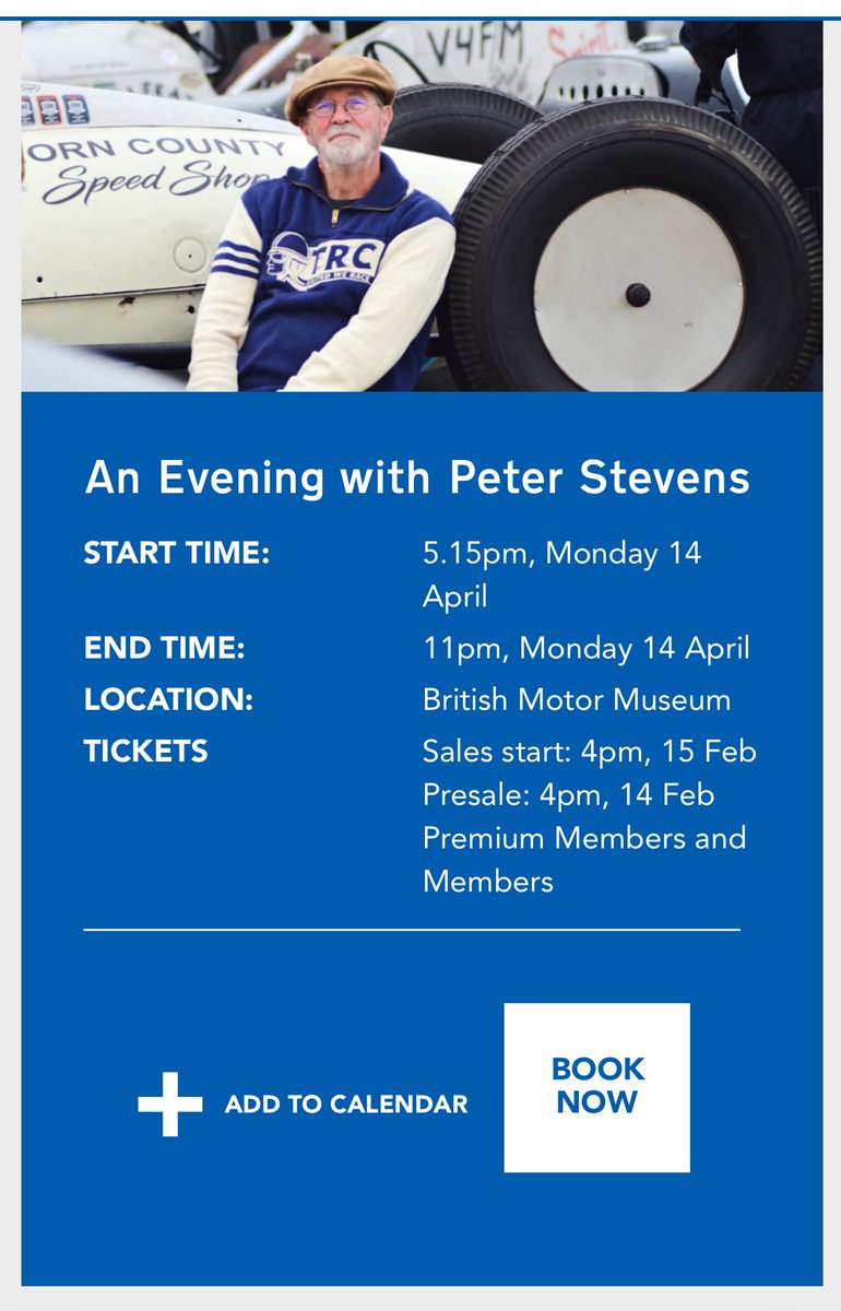 Paul Cowland ⛽️ (@paulcowland_) on Twitter photo Delighted to announce that, after the sell-out success of our evening with design legend and all-round nice-guy <a href="/IanCallum/">Ian Callum CBE</a> at the <a href="/BMMuseum/">British Motor Museum</a> - we’ve only one and got another living design genius to talk to, take your questions and do a live design masterclass!
This time it’s my Delighted to announce that, after the sell-out success of our evening with design legend and all-round nice-guy <a href="/IanCallum/">Ian Callum CBE</a> at the <a href="/BMMuseum/">British Motor Museum</a> - we’ve only one and got another living design genius to talk to, take your questions and do a live design masterclass!
This time it’s my