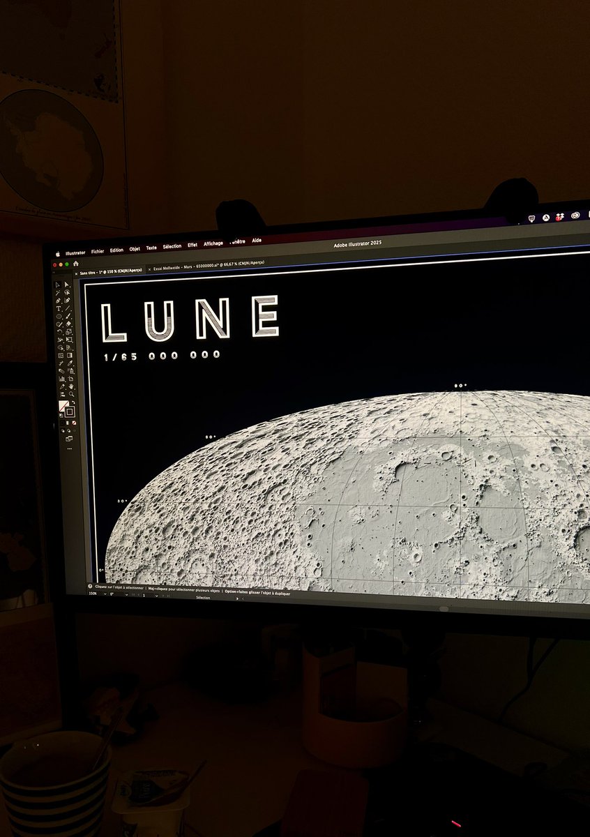 blambertcarto's tweet image. Texture Lune 🌚🌝

#moonmap