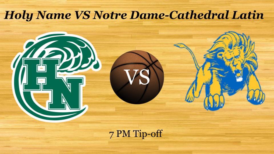 Holy Name (3-16) takes on NDCL (14-7) NDCL took the first of their two matchups 80-76. Live coverage will begin around 6:30 PM 7 PM Tip-off Subscribe to Holy Name Athletics Youtube and put on push notifications to be notified when we go live