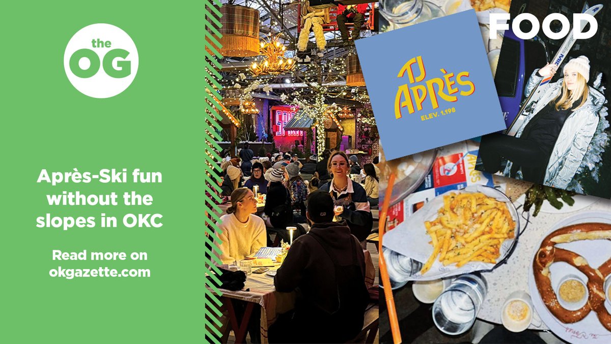 Oklahoma Gazette (@okgazette) on Twitter photo 📷 Cozy up with OKC’s coolest new pop-up! Après-mium at <a href="/theJonesOKC/">The Jones Assembly</a>. Experience brings alpine vibes, craft cocktails, and fireside lounging to Oklahoma City. Think ski lodge chic—no lift ticket required! 📷📷📷
Read more 📷okgazette.com/food-drink/apr…
#OKCDrinks #ApresSkiVibes 📷 Cozy up with OKC’s coolest new pop-up! Après-mium at <a href="/theJonesOKC/">The Jones Assembly</a>. Experience brings alpine vibes, craft cocktails, and fireside lounging to Oklahoma City. Think ski lodge chic—no lift ticket required! 📷📷📷
Read more 📷okgazette.com/food-drink/apr…
#OKCDrinks #ApresSkiVibes