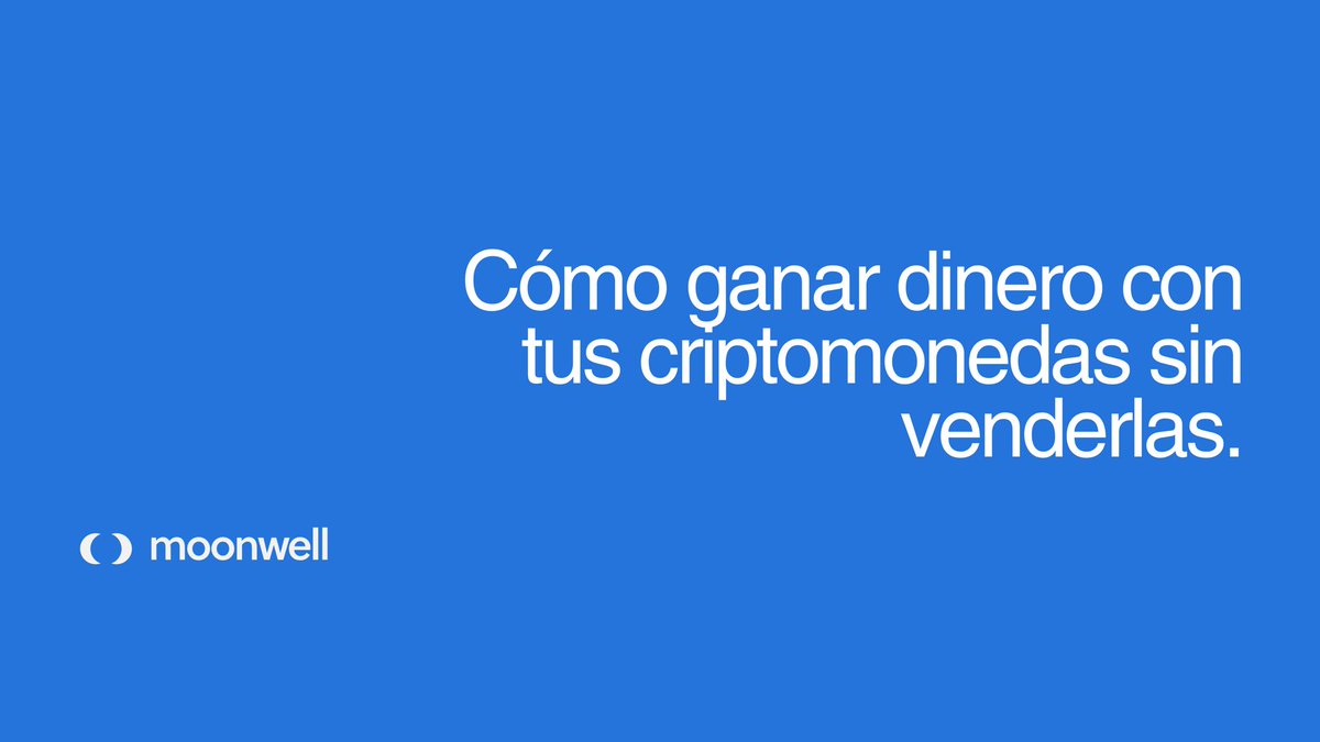 Moonwell Español tweet media