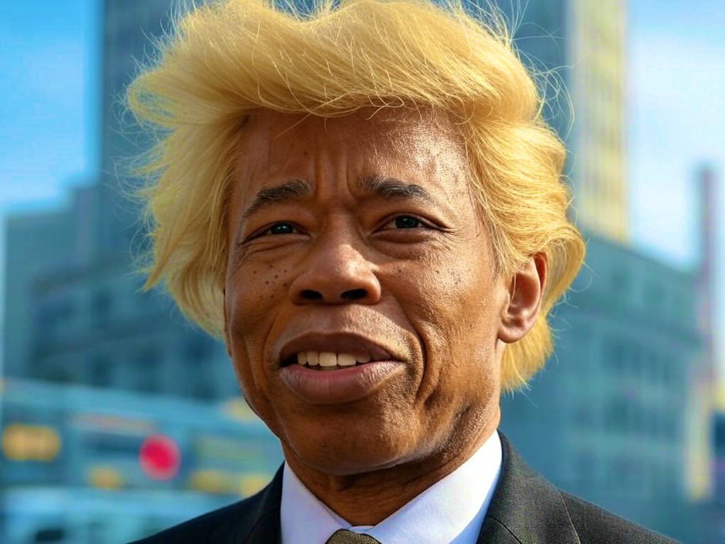 NotHoodlum's tweet image. NYC Mayor Eric Adams debuts his new look.