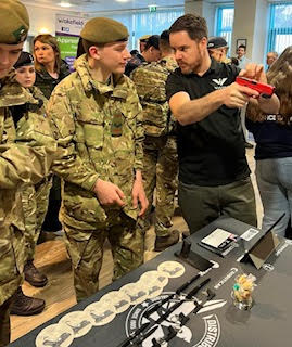 VikingArmsLtd's tweet image. Viking Arms attended the 3rd Annual Cadet Careers Fair at York College.
Our interactive @GLOCKInc training software was a crowd favourite!
Thank you @RFCAYH @RFCAYH_EE a fantastic event! 
vikingarmsdefence.com/viking-arms-en…
 #SupportingCadets #ForcesFriendly