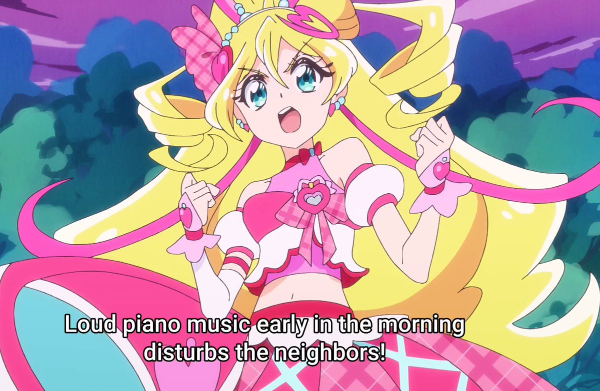 PrecordTwt's tweet photo. You know a Cure means business when they start shouting out PSA's.

#Precure #プリキュア 
#PreCordDiscord https://t.co/kT8RPvjCaL