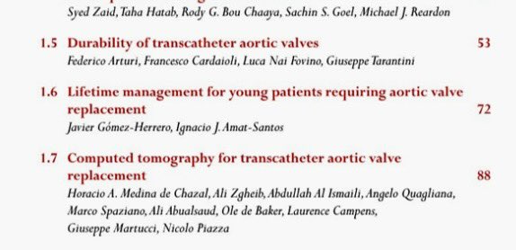 Javier Gómez Herrero (@javigh5) on Twitter photo Very proud to have participated with <a href="/ignamatsant/">Ignacio J. Amat</a> in this incredible book co-edited by <a href="/AndreaScotti21/">Andrea Scotti</a> and <a href="/azeemlatib/">Azeem Latib</a> !! 📚 🤓🫀
minervamedica.it/en/books/medic…
#interventionalcardiology #TAVI #structuralHeart #Cardiology Very proud to have participated with <a href="/ignamatsant/">Ignacio J. Amat</a> in this incredible book co-edited by <a href="/AndreaScotti21/">Andrea Scotti</a> and <a href="/azeemlatib/">Azeem Latib</a> !! 📚 🤓🫀
minervamedica.it/en/books/medic…
#interventionalcardiology #TAVI #structuralHeart #Cardiology