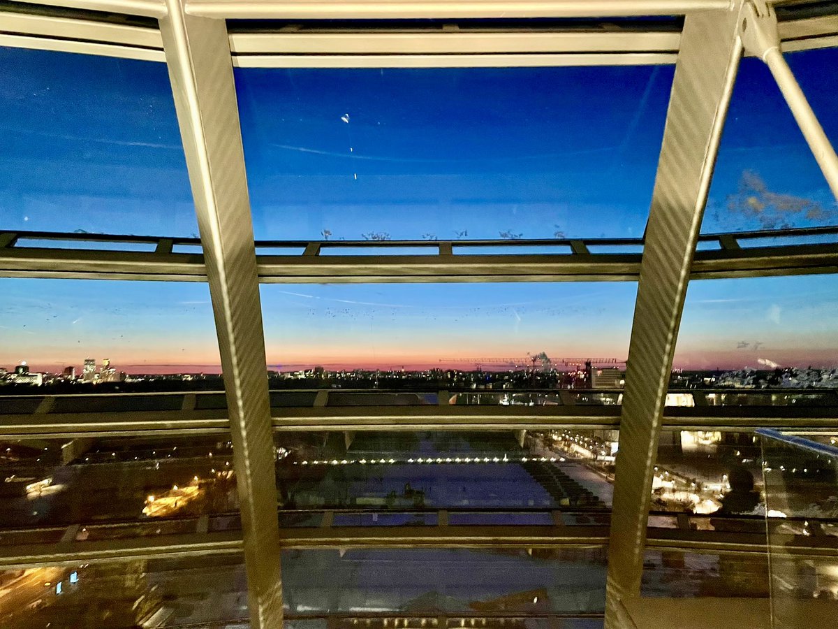 Our Reichstag tour also saw us ascend its famous glass dome for amazing nighttime views of the city, and head into the Plenary Chamber where the German Bundestag still sits today.