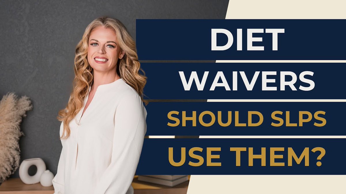 So, what happens when patients decline diet recommendations? Diet Waivers: Should SLPs Use Them: youtu.be/NHtaB8ucjS4