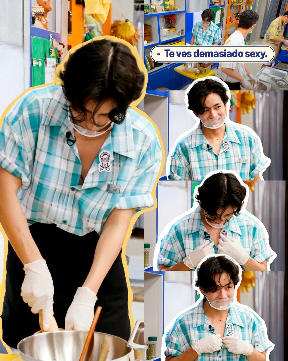 Tae Tae... 🫦 

¿Cuántos confirman? 

#KimTaehyung #JinnysKitchen #V #뷔