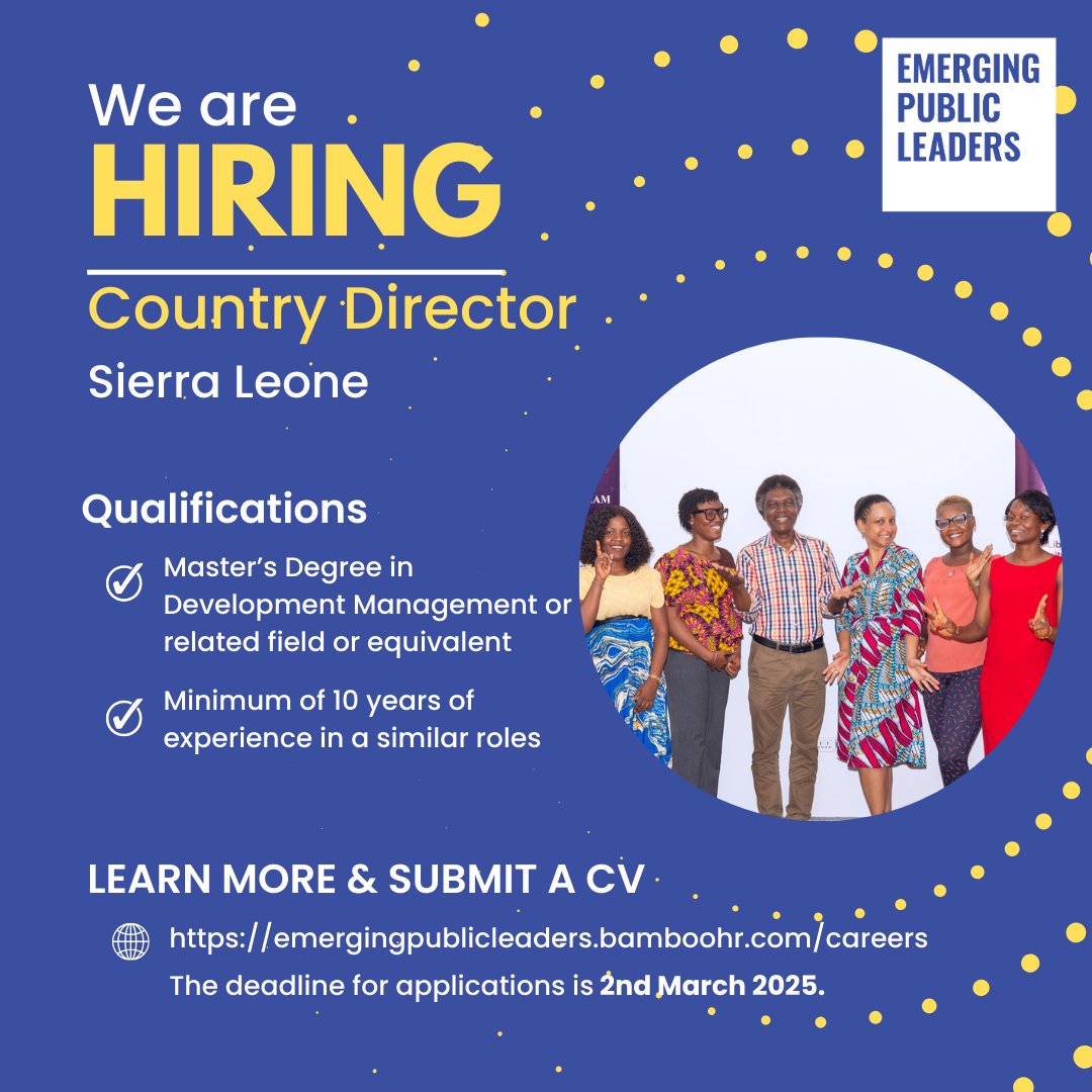 Emerging Public Leaders tweet media