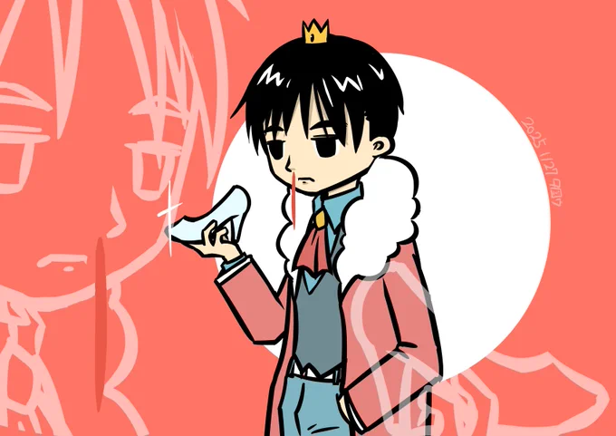 1月⑦ 1/25〜28#先月描いた絵を晒そう #絵柄が好みって人がいればいいなぁ #イラスト 