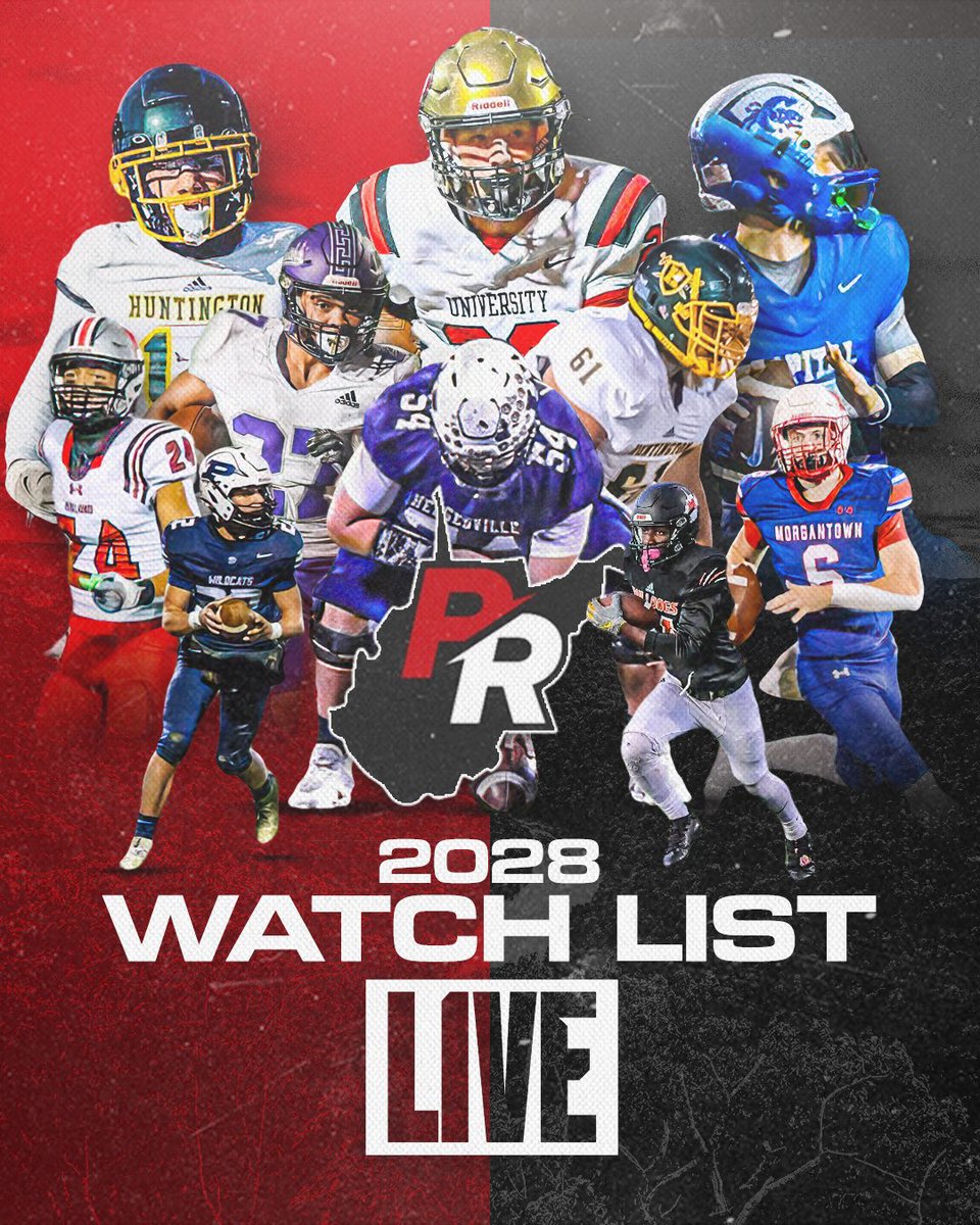 🚨2028 Watch List Update is LIVE!🚨

1️⃣0️⃣0️⃣ of some of the top freshmen in West Virginia!

Get an early look at the future of WV high school football below! ⤵️

🔗: prepredzone.com/west-virginia/…

🚨Code PRZWV30 for a discount!

#wvprepfb