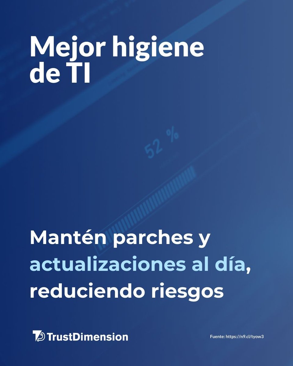 🔄Automatización, visibilidad total y control en tiempo real, sin complejidad ni sobrecarga operativa. 

¡Programa una prueba piloto y haz que la seguridad sea imparable!

🌐trustdimension.com

#SeguridadIT #EndpointProtection #Automatización #CiberseguridadEmpresarial