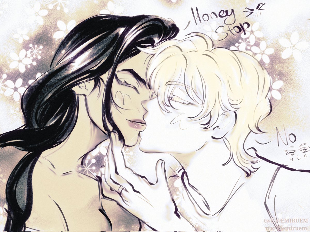 EMIRUEM's tweet photo. Kiss kiss fall in love 
#ALNST #lukahyuna #hyuluka https://t.co/vujUoFHNd8