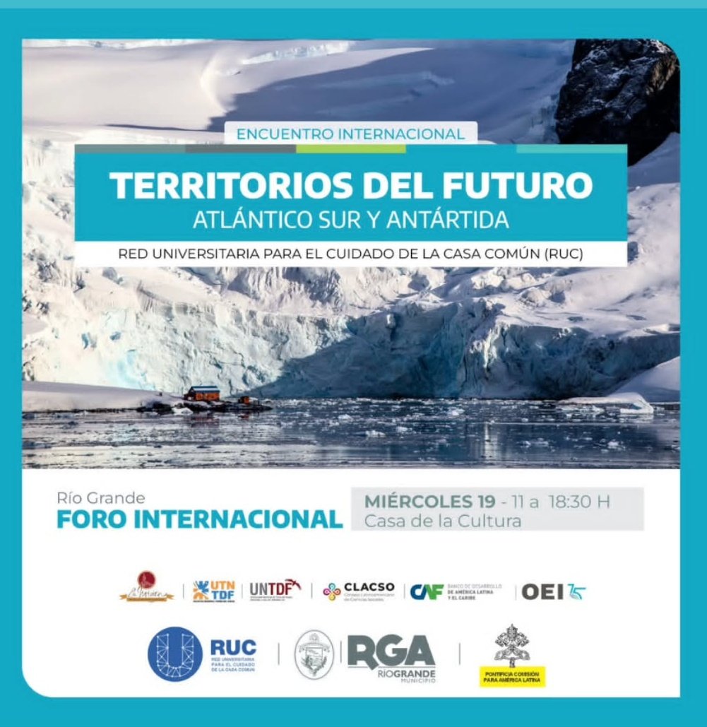 Acompañamos la realización del Encuentro Internacional Territorios del Futuro.

Del Aconcagua a la Antártida, nuestros bienes comunes estratégicos para el cuidado y promoción de la grandeza de la Patria.

Seguilo por aquí 👉🏼territoriosdelfuturo.org