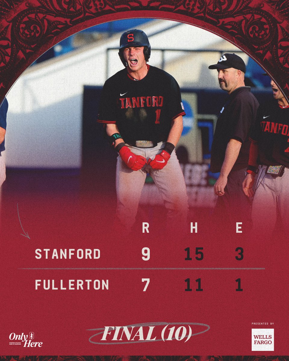 Never quit and busted out the brooms 🧹🧹🧹🧹

#GoStanford