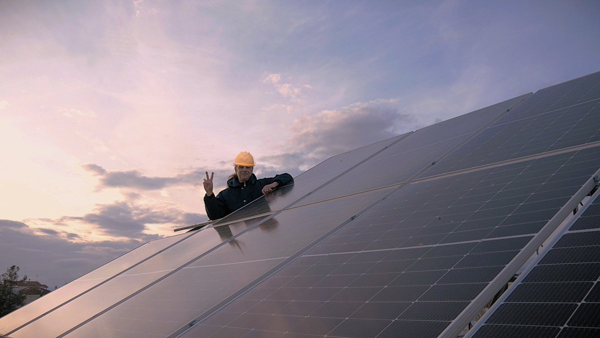 Hello my dear friends!
Not long ago...i installed with personal work and the use of several #recyclable materials an autonomous #SolarEnergy  system for the needs of my studio!
From now on all <a href="/miltosmarathon/">Miltos Marathon</a>  albums, music videos and productions will be 100% #ecofriendly 😎!