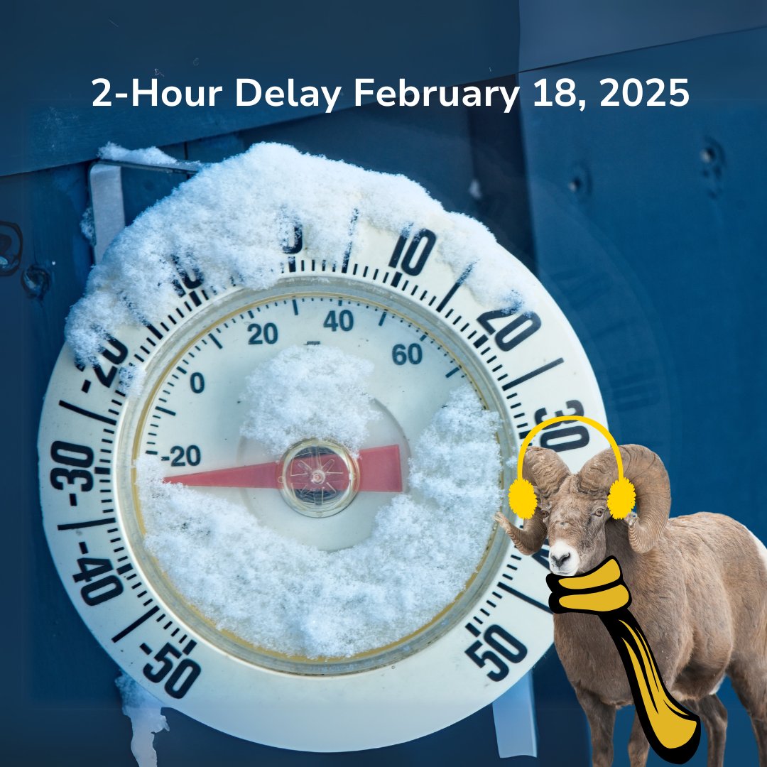 2-Hour Delay on Tuesday, Feb. 18, 2025

Due to the extreme cold temperatures forecasted for tomorrow morning, Southeast Polk Schools will have a 2-hour delay on Tuesday, February 18, 2025. There will be no morning preschool.