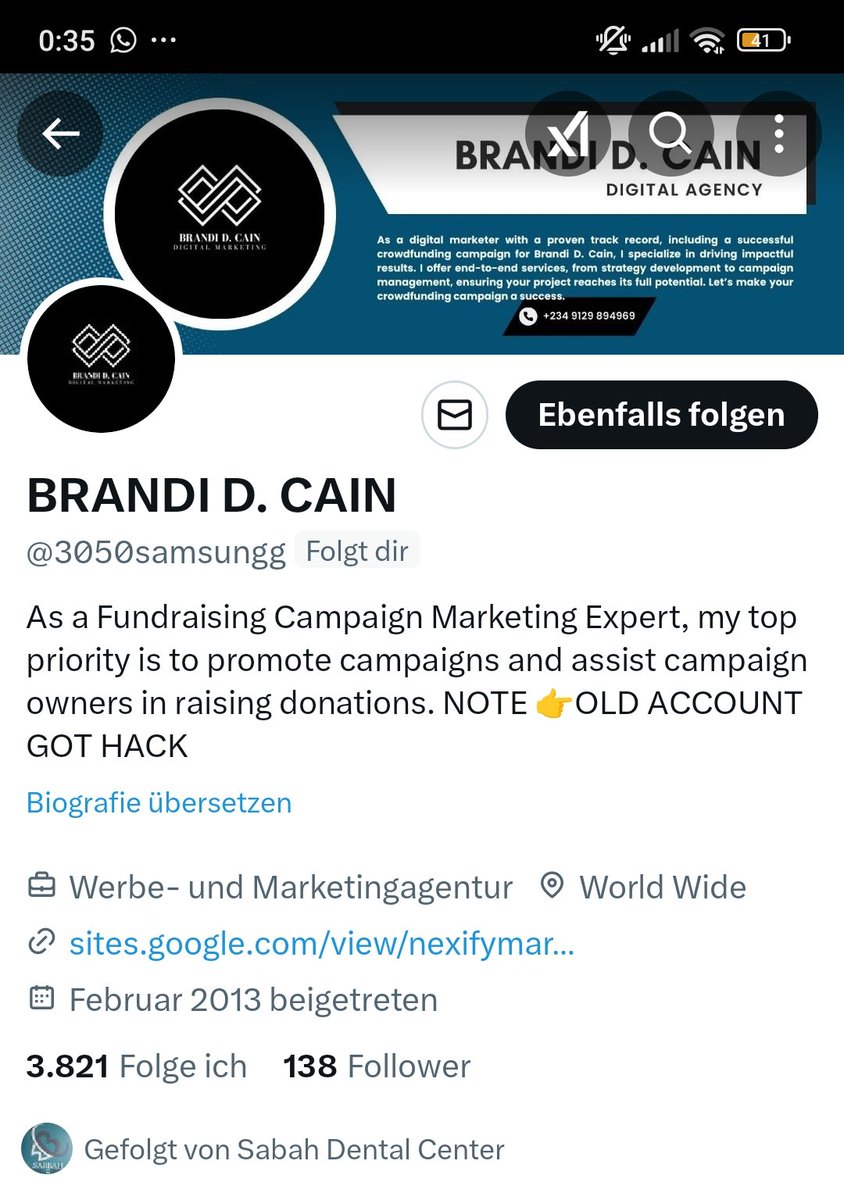 Don't make everything with this number 

+234 912 989 4969

Scam! Scam! Scam! Scam! 
The best troll there is. Always with new payments via PayPal that never arrive. The money is lost. A liar and inventor of new payments.
You will never get what he promised.
Comes from Nigeria!