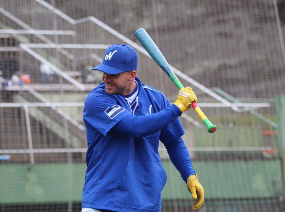 Chase Dawson 🔥 llega al cuarto juego de fogueo en Japón 🇯🇵 siendo el mejor bateador de Nicaragua 🇳🇮 lcon promedio de .750 🔝 8-6, 2 dobles, 2 jonrones, 6 anotadas y 4 empujadas 🔥