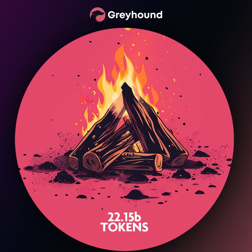 BIG NEWS!

We've just burned 22.15 billion $GREYHOUND tokens! Hold onto your stack, because there are less coins in existence today than there were yesterday! 🔥🔥🔥🔥🔥

Spread the word about the best OG coin on XRPL, $GREYHOUND , and let's see where we can take this!