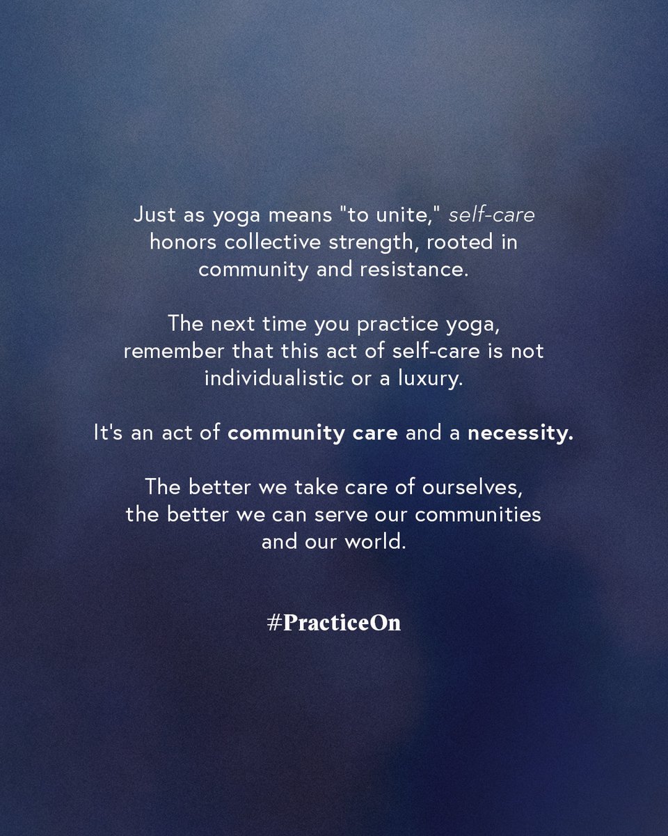 mandukayoga's tweet image. In honor of Black History Month, we're looking back at how self-care, including yoga + meditation, have empowered communities throughout history. ⁠

Today, we carry that tradition forward: self-care as resilience, rooted in community. ⁠

#Manduka #Yoga #YogaCommunity ⁠#BHM
