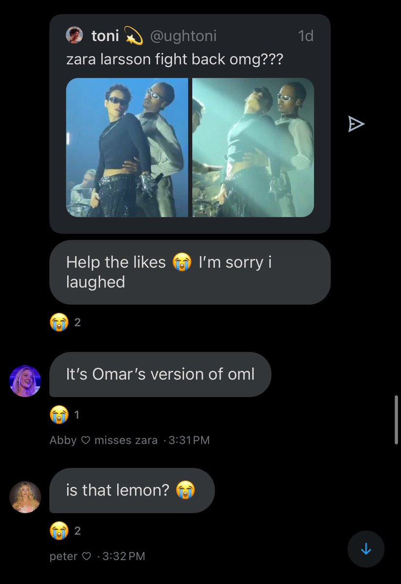 zbiooc's tweet image. Zara and lemon the power couple