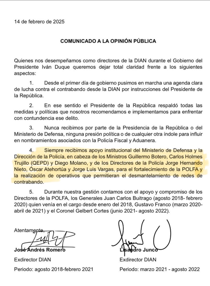 Guillermo Botero (@guillermobotero) on Twitter photo No ahorramos esfuerzo alguno en el gobierno del Presidente <a href="/IvanDuque/">Iván Duque 🇨🇴</a> para cumplir con la legalidad y la transparencia. Era nuestro deber y cumplimos. No ahorramos esfuerzo alguno en el gobierno del Presidente <a href="/IvanDuque/">Iván Duque 🇨🇴</a> para cumplir con la legalidad y la transparencia. Era nuestro deber y cumplimos.