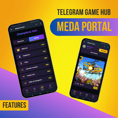 🎮 New Meda Portal Features!
🕹️Quick game access from the leaderboard 
📱Revamped navigation interface

Discover games your way at: 
t.me/medaportalbot 🚀