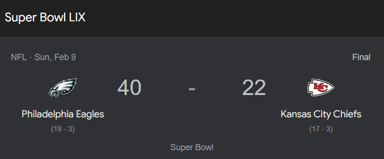 Ya vieron el Super Bowl 🏈