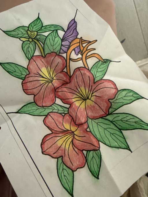 1 pic. Enoch’s coloring (left)
Mine (right)
? https://t.co/6UoT9n8J5m