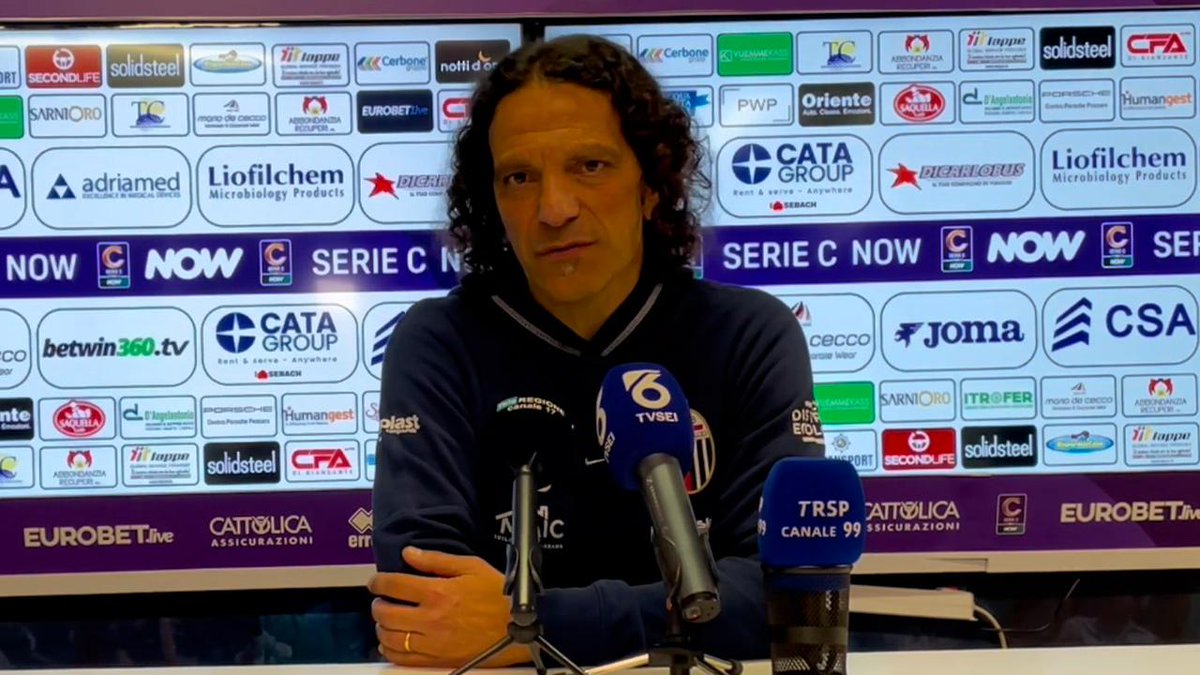 PicenoTime's tweet photo. VIDEO Pescara-Ascoli 1-2, la voce di Cudini in sala stampa: ''Premiato il nostro coraggio. Mi è piaciuto l'atteggiamento'' https://t.co/PR5WaC96Z4 #PescaraAscoli #SerieC #PESASC https://t.co/ZG7G4kQWUq
