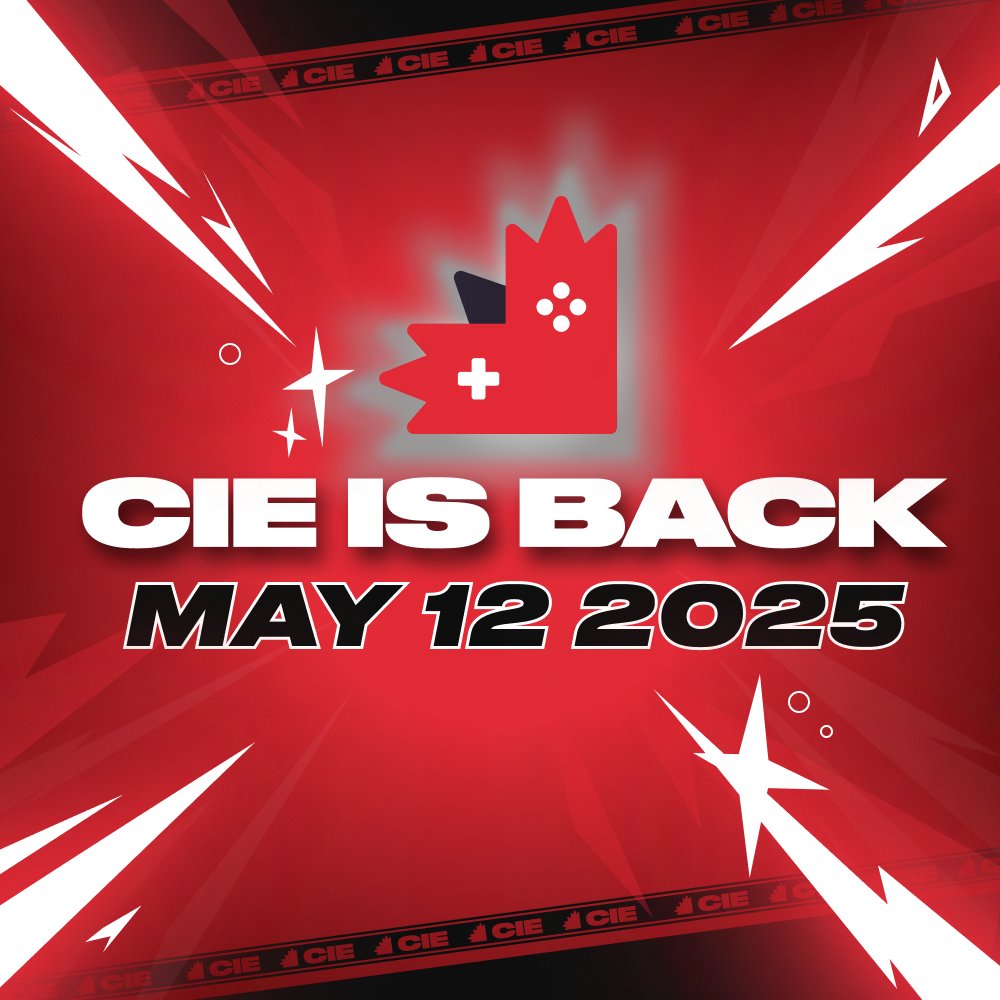 🎉Its happening!!! CIE is officially back! 🎉

Squad up and join us on May 12-19 for Industry Nights, community games, and 3 tournaments (League of Legends, Overwatch2, and Valorant), and plenty of more surprises to be announced soon!

Join our Discord: discord.gg/d7xHRRETpt