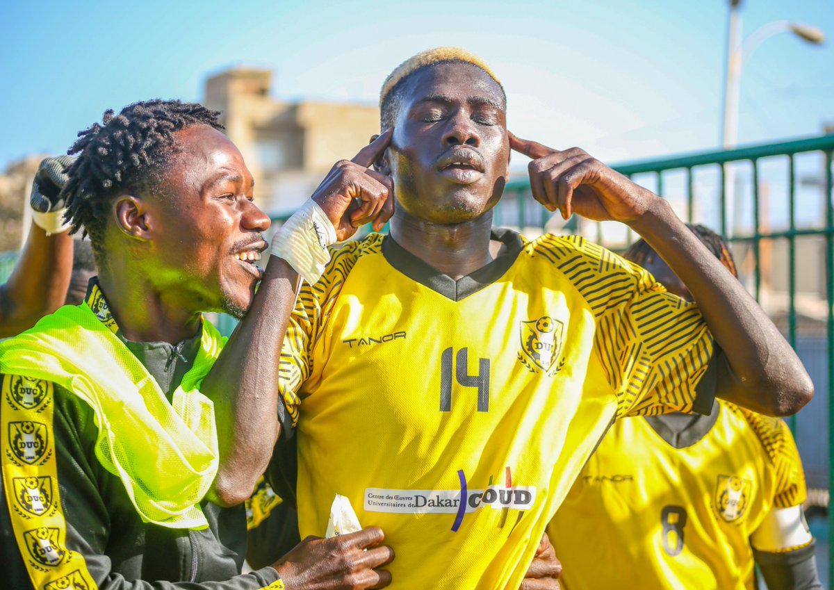 ducfoot's tweet photo. 🔥 Fallou Faye est en feu : 3 buts lors des 3 derniers matchs 💛🖤
⚽️ vs. NGB
⚽️ vs. US Rail
⚽️ vs. ASC Saloum
#DUC #AllezDUC #UCAD #COUD #Ligue2SN #LSFP https://t.co/6MEbT9awEX
