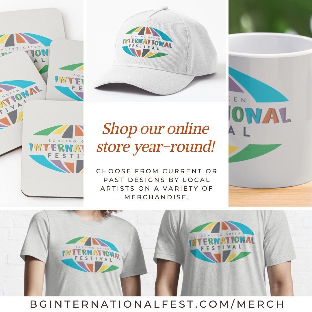 bginternational's tweet image. You don't have to wait until festival day to show your love for #BGIFbySOCU! Shop online year-round for apparel and accessories in our online store. Start shopping at bginternationalfest.com/t-shirts.  #Merch #Shop