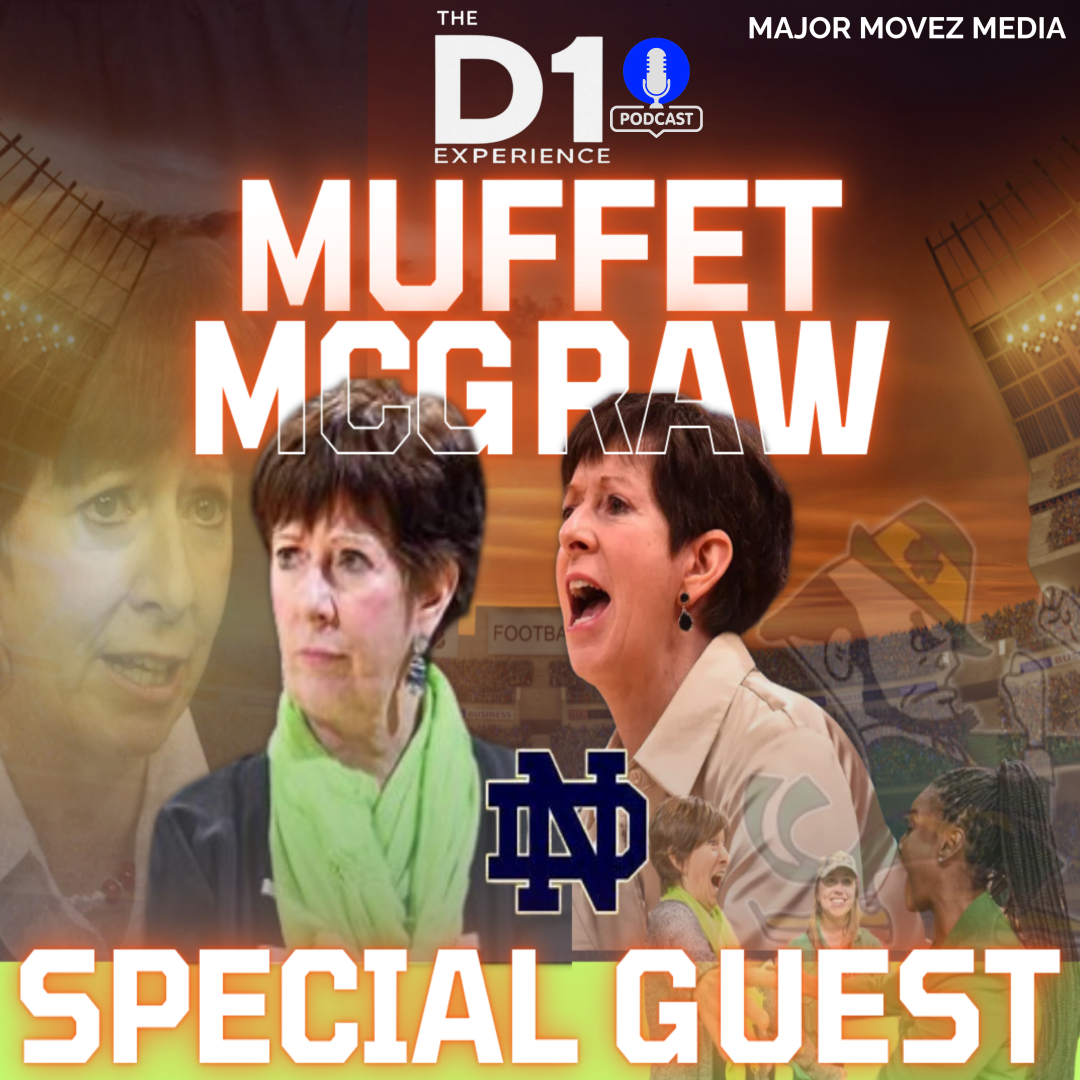 Major Movez Basketball Review #MMBR (@mmbr_coachgbell) on Twitter photo #MMBR The D1 Experience Podcast <a href="/D1EPodcast/">THE D1 EXPERIENCE-PODCAST</a>
🏀 Exciting News! 🏀 <a href="/MajorMovezMedia/">Major Movez Media</a> <a href="/MajorMovezTV/">Major Movez Basketball TV</a>
We're thrilled to announce that the legendary coach Muffet McGraw will be joining us as a special guest on the D1 Experience Podcast! Known for her incredible achievements with #MMBR The D1 Experience Podcast <a href="/D1EPodcast/">THE D1 EXPERIENCE-PODCAST</a>
🏀 Exciting News! 🏀 <a href="/MajorMovezMedia/">Major Movez Media</a> <a href="/MajorMovezTV/">Major Movez Basketball TV</a>
We're thrilled to announce that the legendary coach Muffet McGraw will be joining us as a special guest on the D1 Experience Podcast! Known for her incredible achievements with