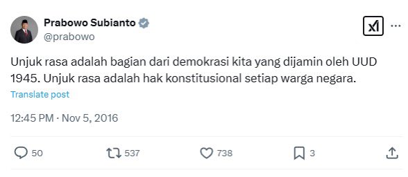 Omon2Club's tweet photo. @enoliska_ Print dan bawa spanduk ini https://t.co/Wosr5JcjG1