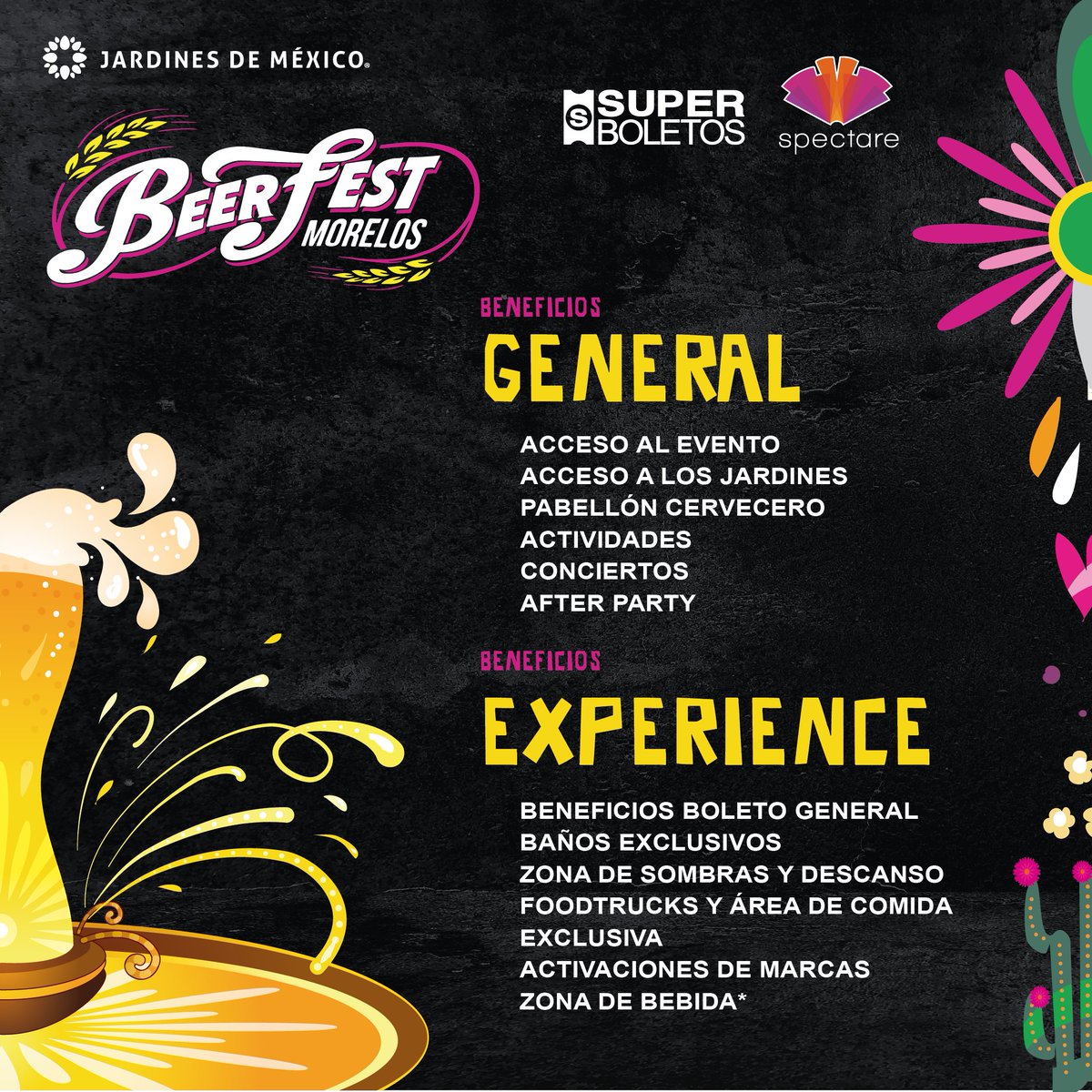 beerfestmorelos's tweet photo. ¡Así se vive #BeerFest25! 🍻🔥

Tienes dos formas de disfrutar la chela, la música y el desmadre:

🤘🏼 Zona General o Zona Experience 🎶🍺

¿Qué mood traes este año? 😏🎸 ¡Elige tu zona y cáele al festival más cervecero del año! 🎟️👉🏼https://t.co/ou37Mw4Fpd https://t.co/B6iuJOtXbs