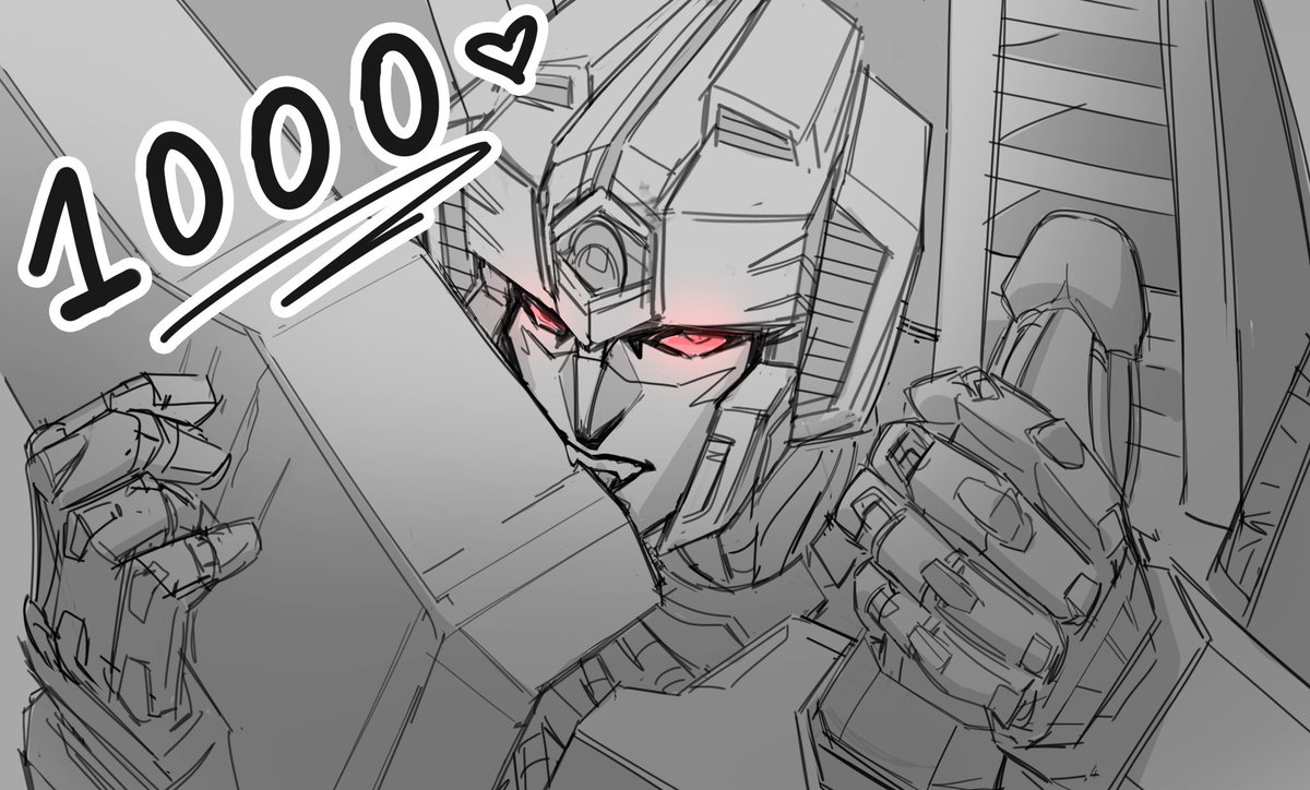 As a thank you for 1000 followers grab this steamy sketch of a very greedy Thundercracker 💋 muah to each and every one of you

#valveplug #transformers #maccadam
