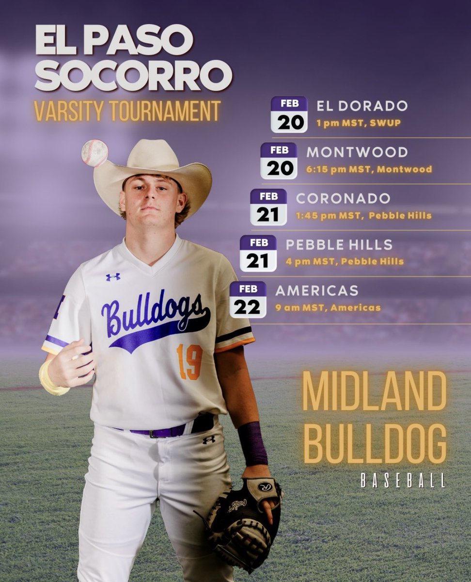 It's the start of the tournament season! Let's go! ⚾️🔥