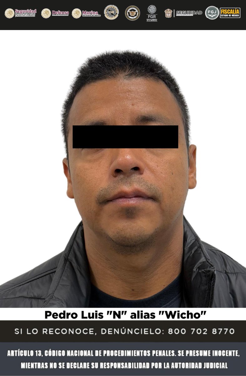 ADNoticiasMex's tweet photo. 👮♀️| Segunda orden de aprehensión contra Pedro Luis “N”, alias #Wicho, por extorsión
🔴 La Fiscalía General de Justicia del Estado de México (FGJEM) informó que se cumplimentó una segunda orden de aprehensión contra Pedro Luis “N”, alias “Wicho”, exfuncionario de Santo Tomás y presidente municipal electo (2025-2027), por extorsión.
📌 Detalles:
▪️En febrero de 2024, “Wicho” y sus cómplices habrían extorsionado a un edil, obligándolo a firmar actas falsas bajo amenazas.
▪️Ya estaba vinculado a proceso por otro caso de extorsión en abril de 2024, donde presuntamente amenazó a una víctima para que abandonara su candidatura.
🚔 Captura:
▪️Detenido el 8 de febrero en Valle de Bravo durante la “Operación #Enjambre”.
▪️Actualmente recluido en el Centro Penitenciario de #Tenango del Valle con prisión preventiva.
🔗https://t.co/POdR6ZZgcn
#FiscalíaEdomex #Justicia #OperaciónEnjambre #SantoTomás