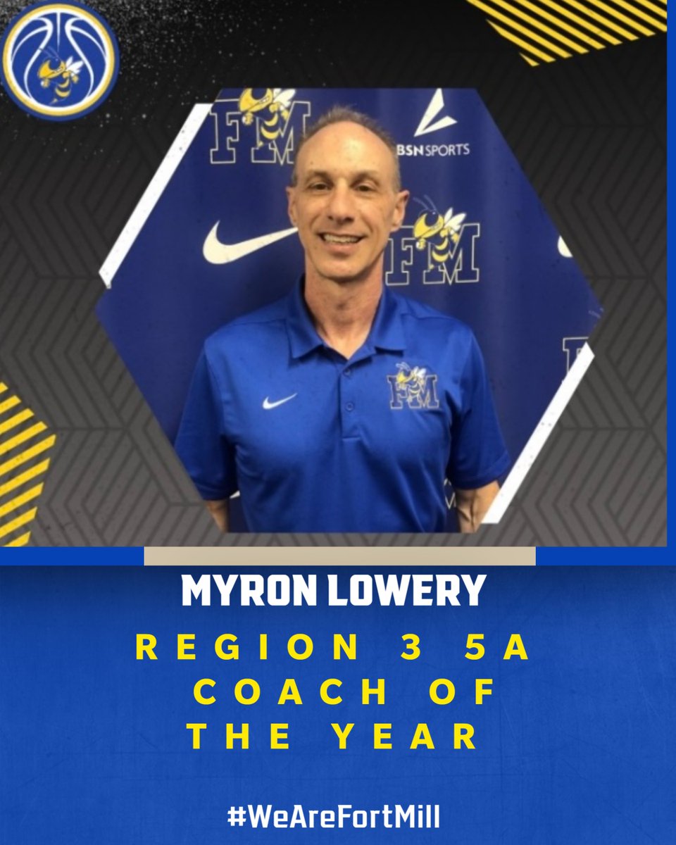 Thanks to an amazing coaching staff and a great group of players!
@schsl @scbca <a href="/FMYellowJackets/">Fort Mill High School Athletics</a> @FMbroadcasting <a href="/dwayne_hartsoe/">Dwayne Hartsoe</a> @fortprep <a href="/MacBanksFM/">Mac Banks</a>
#WeAreFortMill