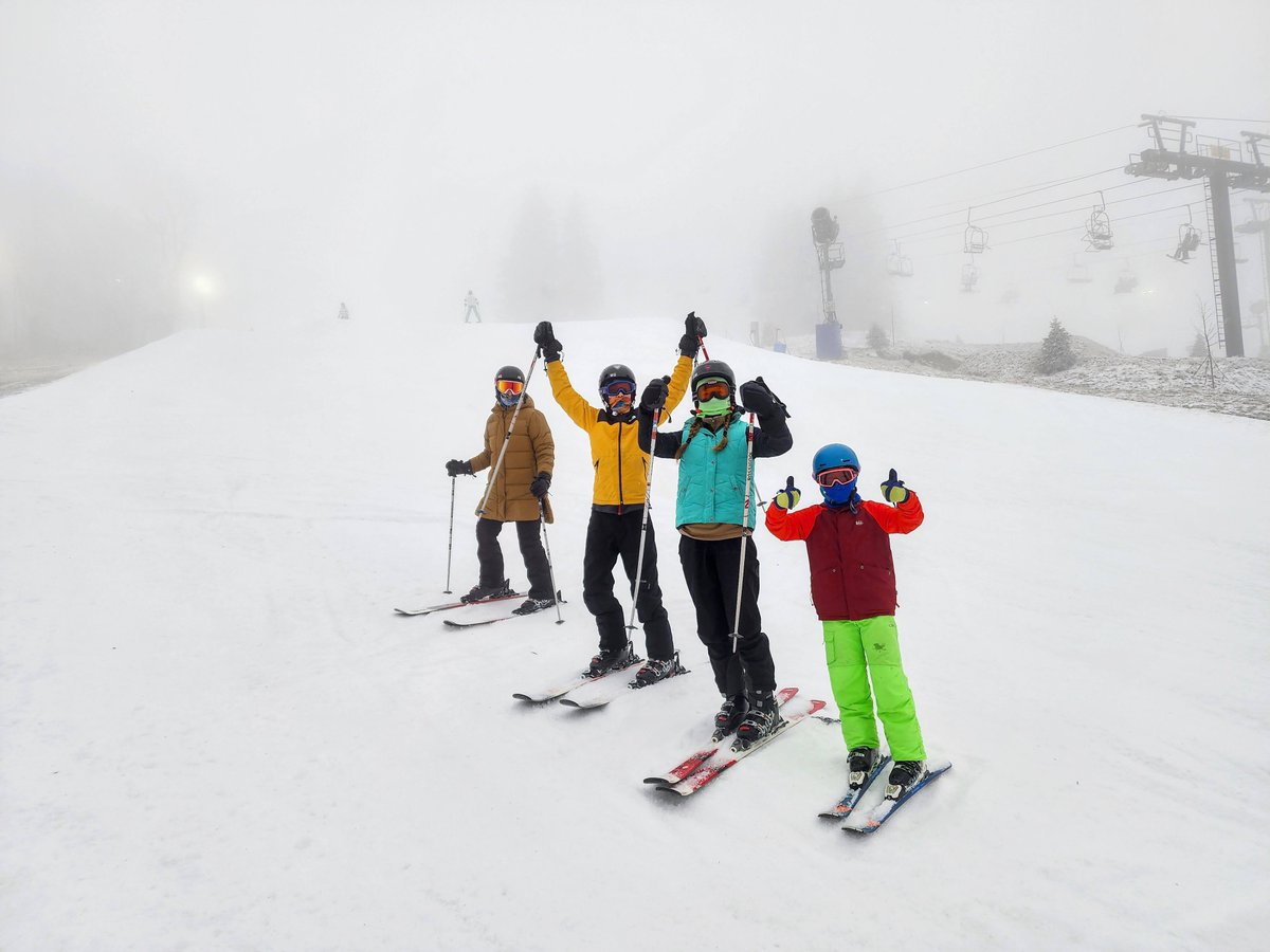 First ski trip in a bit for us for Valentine's Day Weekend! Our youngest went from falling on the bunny slopes all the way to shredding black diamonds in a 24 hour period for about the fastest catching of the ski bug I've EVER seen.