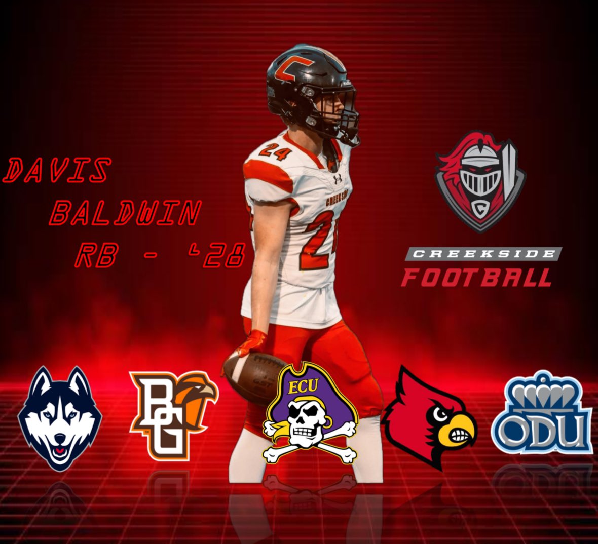 Davis Baldwin (@davisbaldwin_3) on Twitter photo Thank you to all of the schools that stopped by Creekside and showed interest in me! Can’t wait for you to come back this spring to show you what Creekside football is all about!
<a href="/CoachGregNosal/">Greg Nosal</a> <a href="/CoachMac_UCONN/">Kenny McClendon</a> <a href="/coach_jdbaker/">John David Baker</a> <a href="/CoachROwens/">Richard Owens</a> <a href="/CoachKevinSmith/">Kevin Smith</a>
<a href="/CoachJRawlins/">Coach Justin Rawlins</a> Thank you to all of the schools that stopped by Creekside and showed interest in me! Can’t wait for you to come back this spring to show you what Creekside football is all about!
<a href="/CoachGregNosal/">Greg Nosal</a> <a href="/CoachMac_UCONN/">Kenny McClendon</a> <a href="/coach_jdbaker/">John David Baker</a> <a href="/CoachROwens/">Richard Owens</a> <a href="/CoachKevinSmith/">Kevin Smith</a>
<a href="/CoachJRawlins/">Coach Justin Rawlins</a>