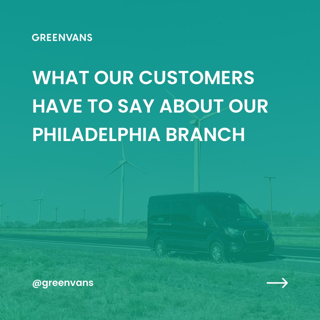 greenvans's tweet image. Check out some of our most recent reviews from our Philadelphia branch. Thank you for sharing your experiences. Consider us for your next trip! Whether it's business, leisure, or adventure, Greenvans is here for you. Hit the link in the bio and get a quote today!