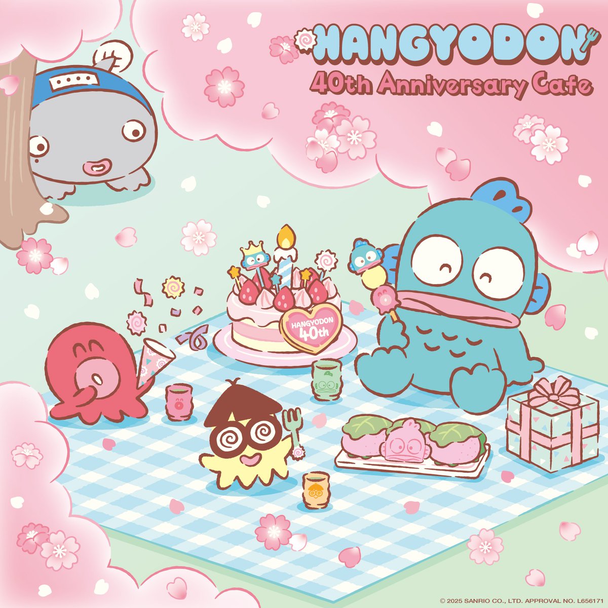 ハンギョドン40周年 を記念したアニバーサリーカフェが、期間限定で